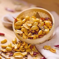 Lò vi sóng nhanh tay đậu phộng cay
